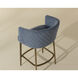 Cornella 35.75 inch Danny Iceberg Counter Stool